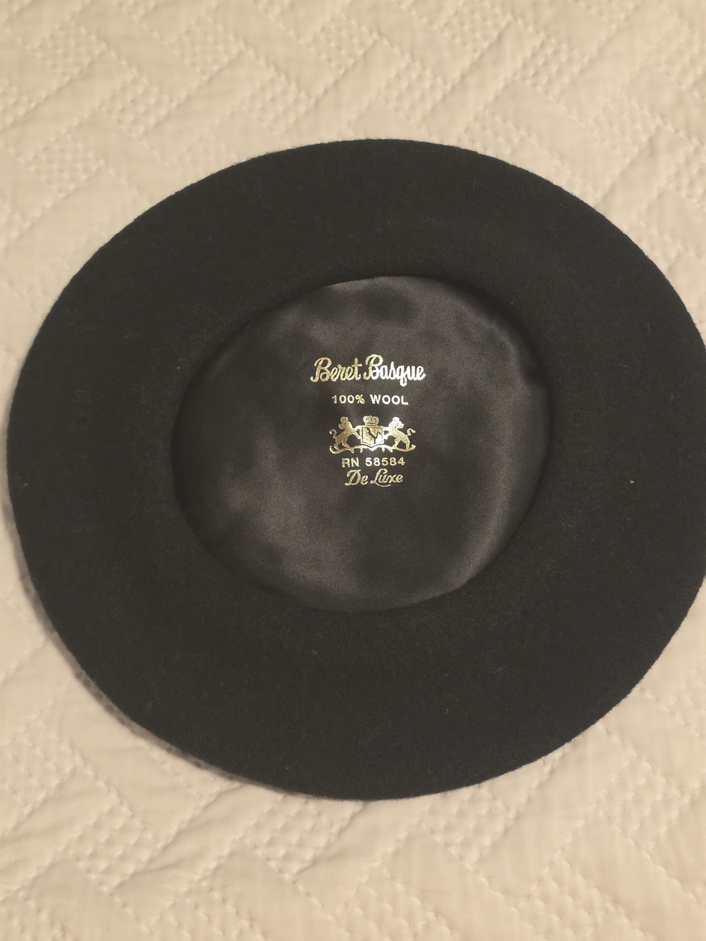 Women’s Wool Beret - Black